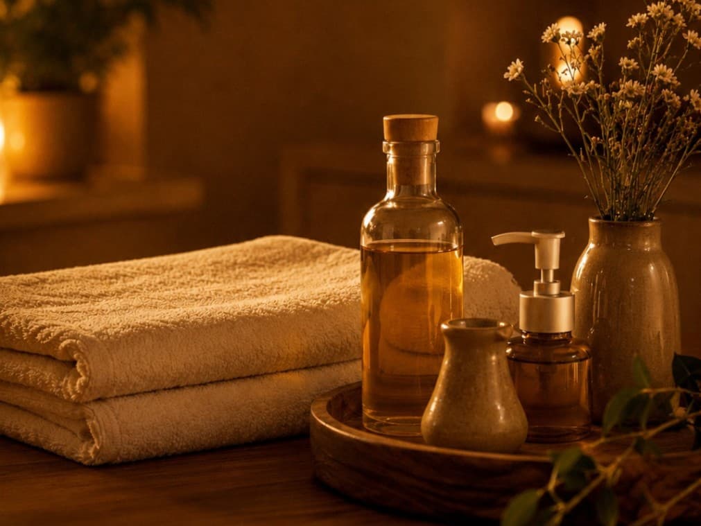 Praticienne réalisant un massage personnalisé chez Studio Sève